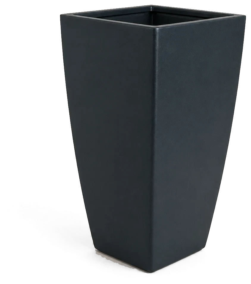 Alaçatı fiberglas saksı; çıplak ürün katalog temsili