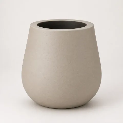 Cunda fiberglas saksı stüdyo katalog temsili