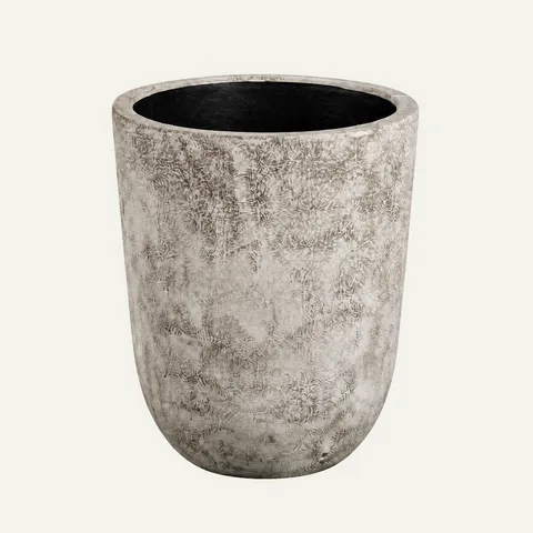Traverten fiberglas saksı