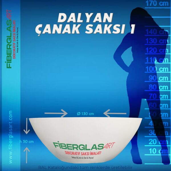 Dalyan Çanak Saksı